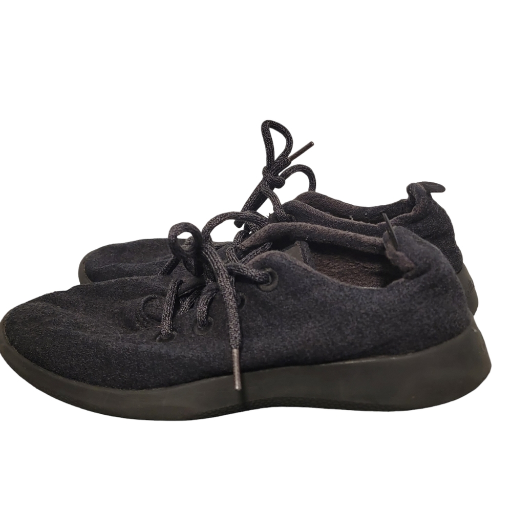Allbirds Mens Wool Runners Mizzle 1119 NV1 Black Low Top‎ Sneaker Shoes Size 9B - Picture 4 of 5